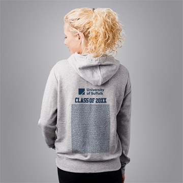 University of Suffolk Unisex Graduation Hoodie Campus Clothing