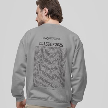 Organic University of the West of Scotland Graduation Sweatshirt