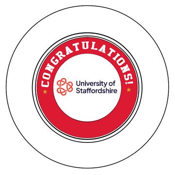 University of Staffordshire Graduation Bear