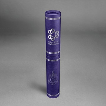 Staffordshire Scroll Holder