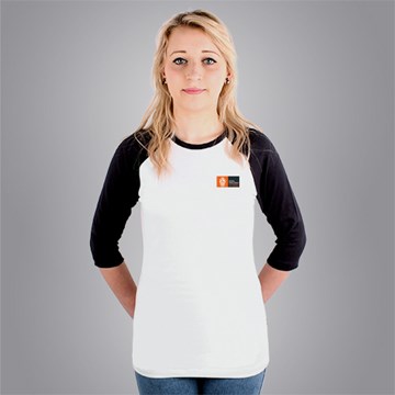 Fitted Royal Holloway - University of London Graduation 3/4 sleeve Baseball T-shirt