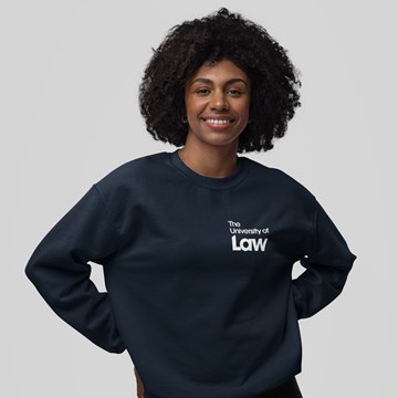 The University of Law - Logo Organic Sweatshirt
